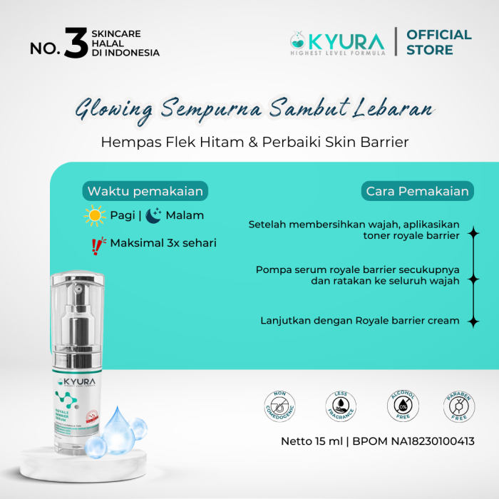 Desain Toko Kyura Skincare 2