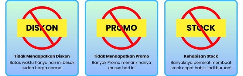 landing page pembelian hari ini